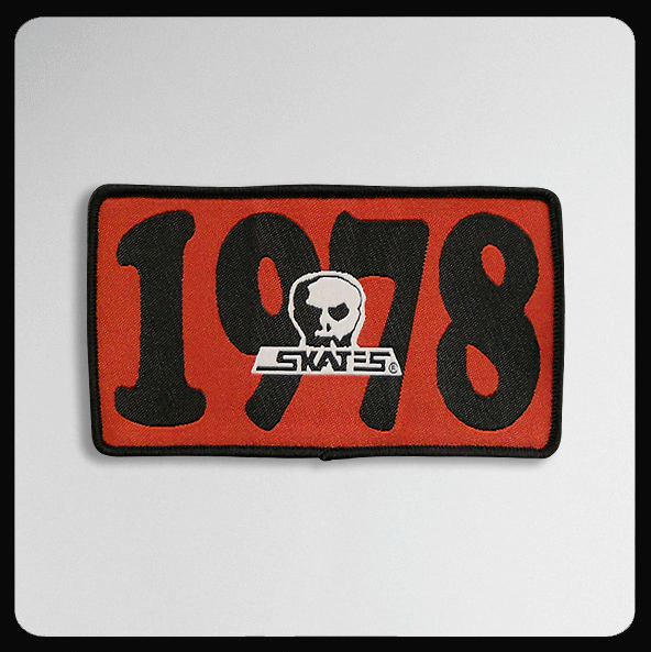 1978 Woven 4\" x  2 1/4\" Patch