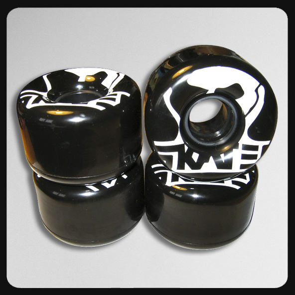 Skull Skates 65mm Black Radial Skulls Wheelset