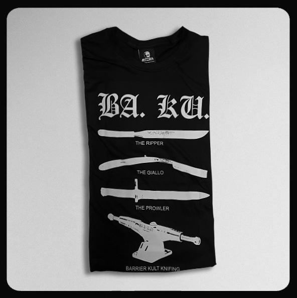 Barrier Kult BA. KU. Knifing History t-shirt