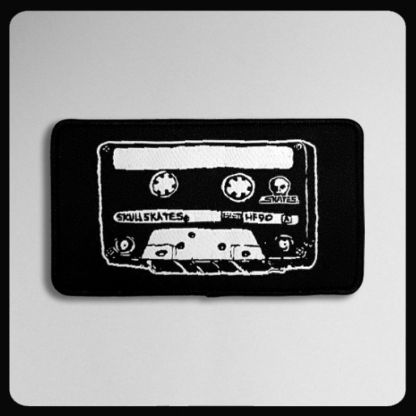 Cassette Woven 4" x  2 1/4" Patch