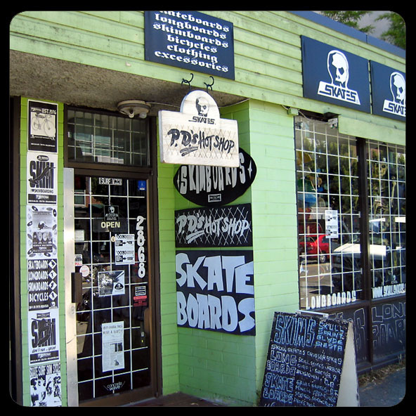 SKATEBOARD SHOP