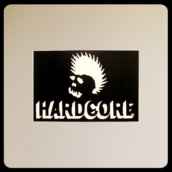 Hardcore sticker
