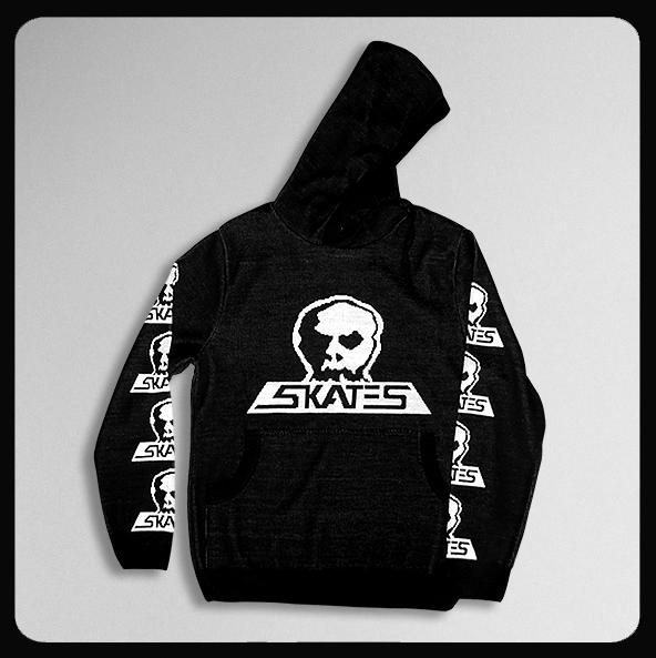 skull skates hoodie