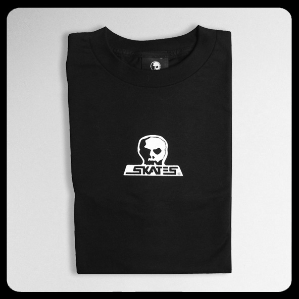 Skull Skates Logo (black) t shirt