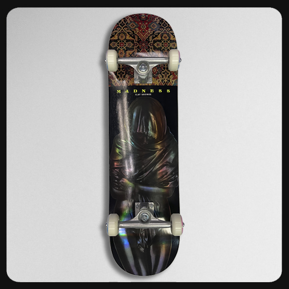 *8.25" x 32.1" Madness Kreiner Shelter Complete Skateboard