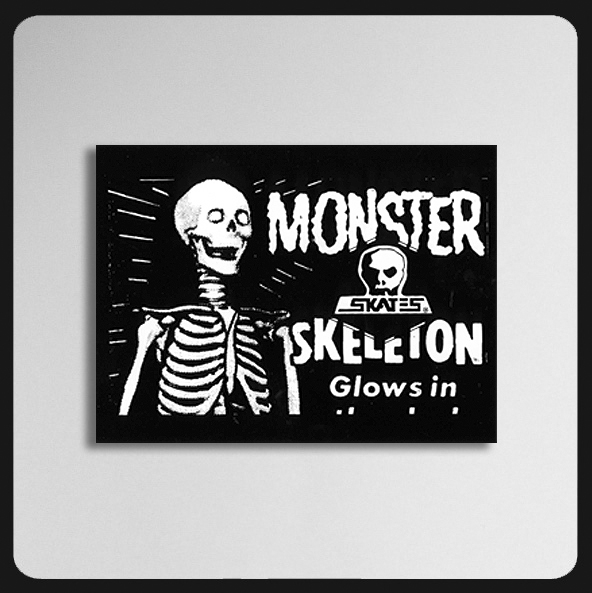 Monster Skeleton sticker