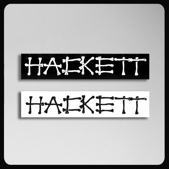 Hackett NOS sticker