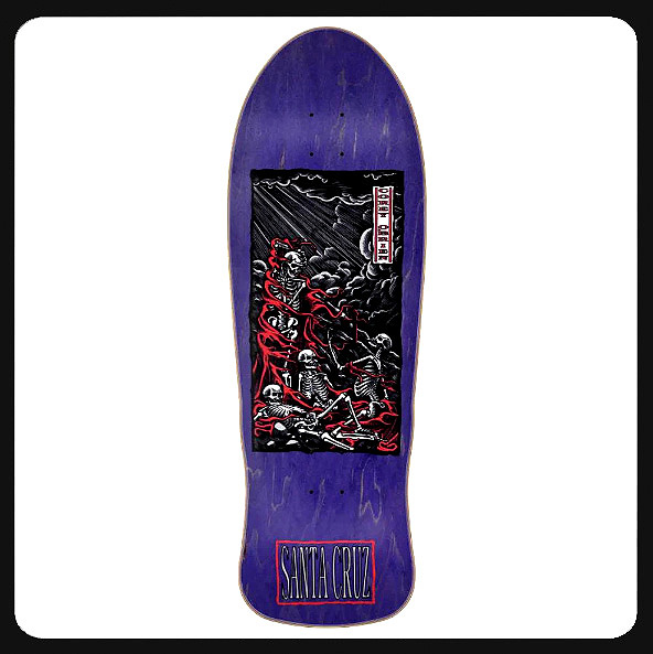 9.85\" x 30\" Santa Cruz O\'Brien Purgatory Reissue