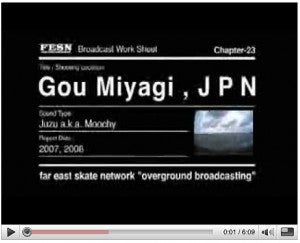 Japanese Skateboarder Gou Miyagi