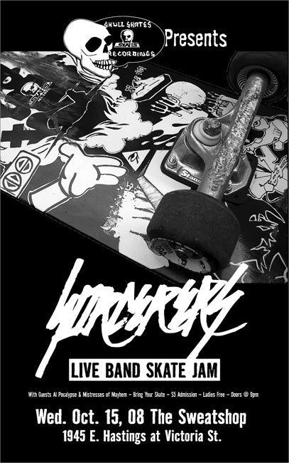 Sorcerers - Live Band Skate Jam Wed. Oct. 15th