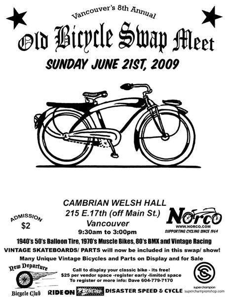 Old Bicycle Swap Meet
