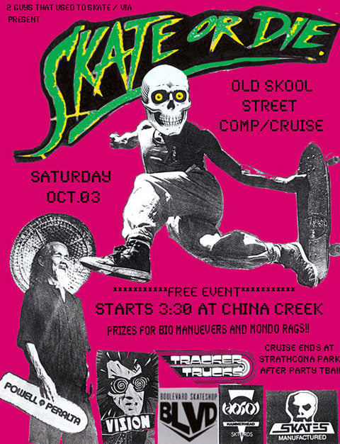 SKATE OR DIE