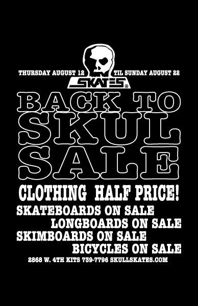 BACK TO SCHOOL SALE