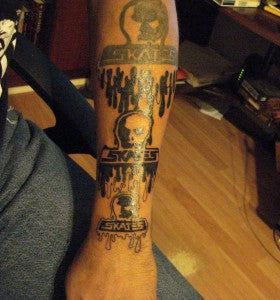 Skull Skates Sleeve