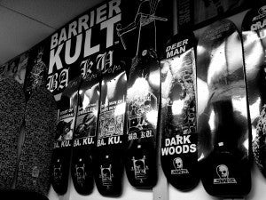 Barrier Kult Merchandise at PD's Hot Shop
