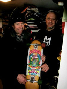 Skateboarding Legend Visits Skull Skates