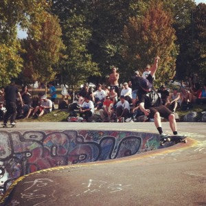 Skull Skates at the Jak's China Creek Comp 2012