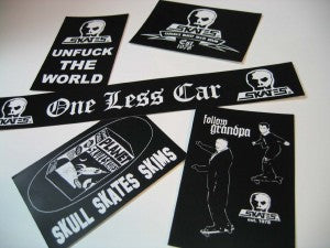 New Skull Skates Stickers for 2013