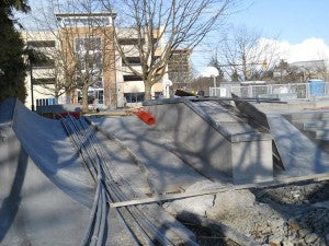 UBC Skatepark Progress