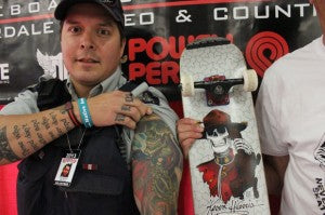 Skateboarding Cop!