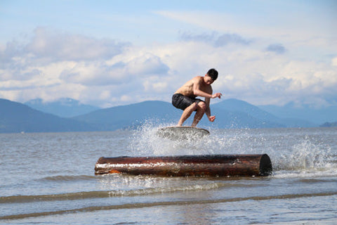 Skimboarding Vancouver 2014