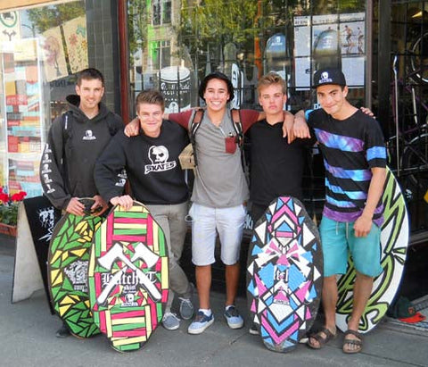 The Skull Skates Skimboard Crew