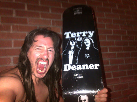 Deaner and the Skull Skates Deck
