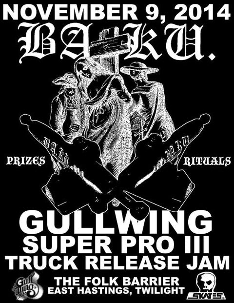 BA. KU. x GULLWING SUPER PRO III TRUCK RELEASE JAM