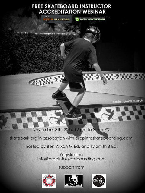 Online Skateboard Coaching Instructional Webinar