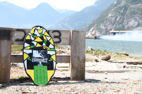 Tim Ladner Hatchet Hybrid Skimboard for 2015