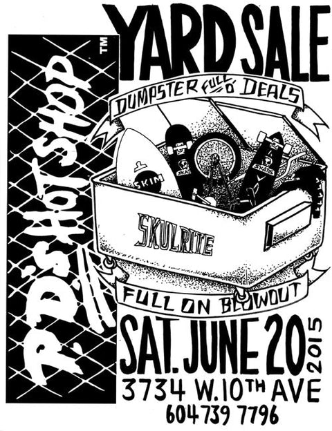 PD's Hot Shop Yard Sale