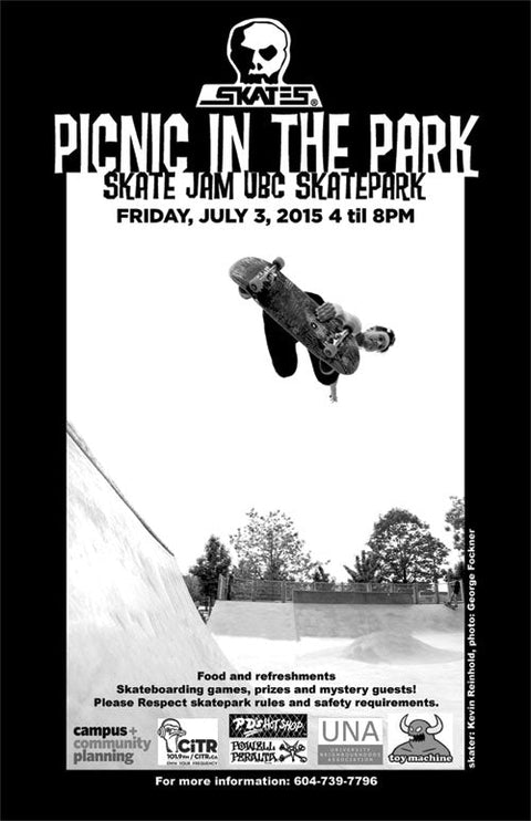 Picnic in the Park UBC Skate Jam 2015