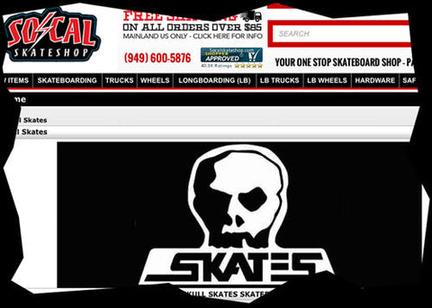 SoCal Skate Shop Now Stocking Skull Skates