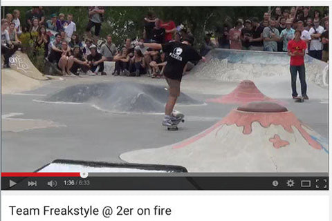 Christian Heise at German DIY Park Jam