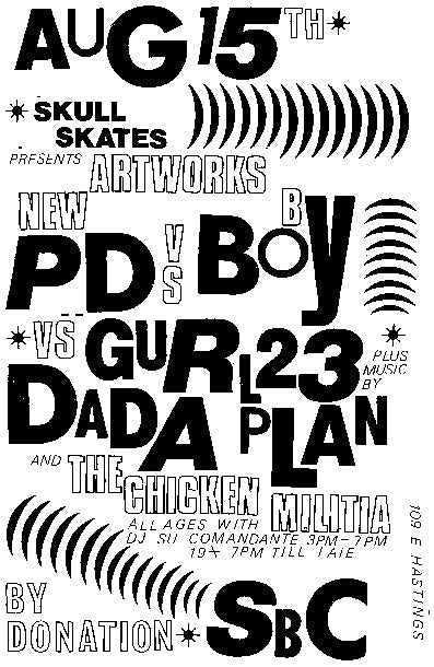 Art Show and Live Event August 15, 2015