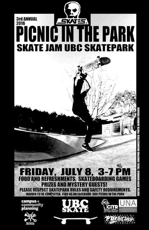 UBC PICNIC IN THE PARK SKATE JAM 2016