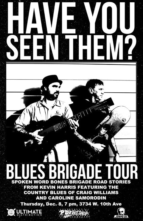 The Blues Brigade at PD's Hot Shop December 8