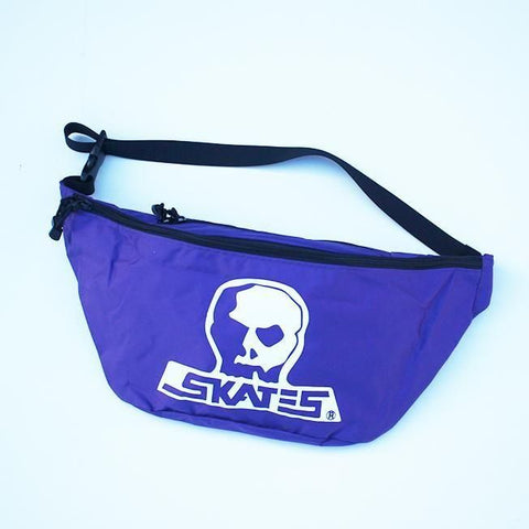 Logo Nylon Shoulder Bag Purple Japan Made