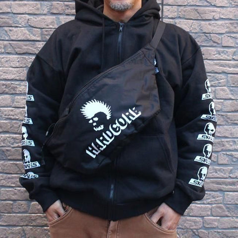 Hardcore Nylon Shoulder Bag Black Japan Made