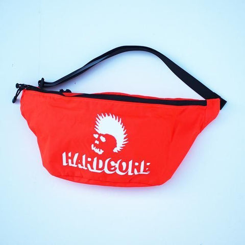 Hardcore Nylon Shoulder Bag Dayglo Orange Japan Made