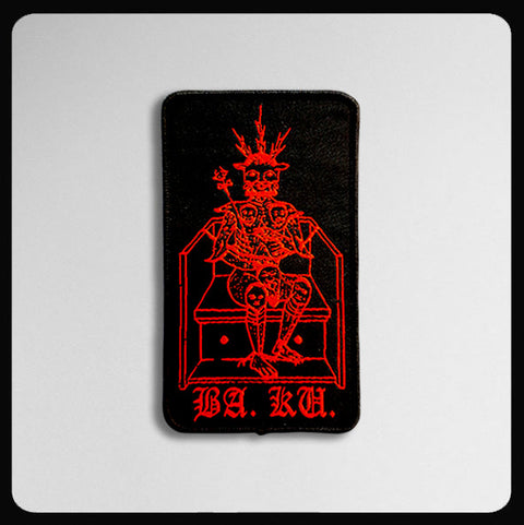 Barrier Kult BA. KU. Blood Throne Woven 2 1/4" x 4" Patch