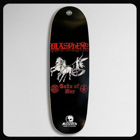 10" x 32 1/2" Blasphemy Gods of War Football