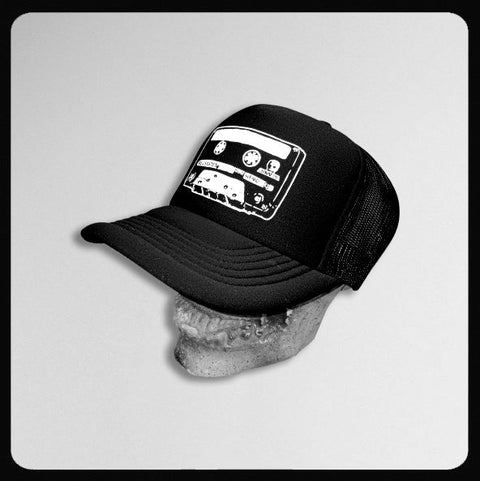 Cassette Foam Mesh Trucker Cap