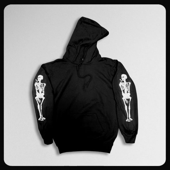 Crystal Ocean Skeleton Hoody – Skull Skates