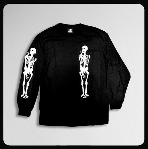 Crystal Ocean Skeleton Longsleeve
