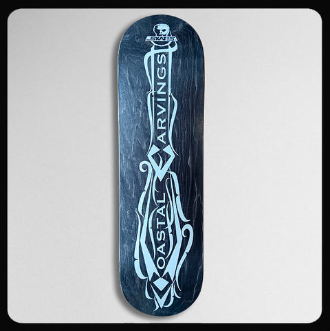 8 1/2" x 32" Coastal Carvings Paddle Twin Tech