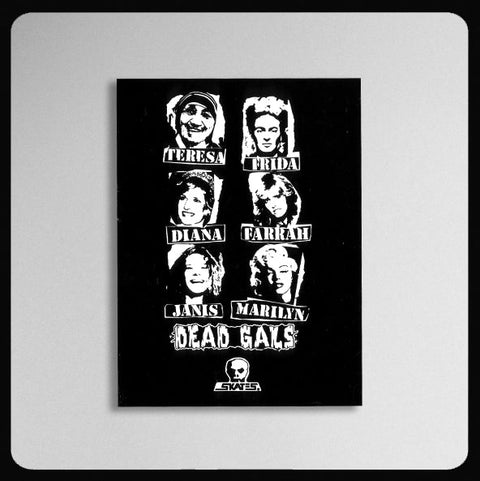 Dead Gals sticker