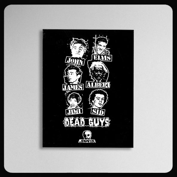 Dead Guys sticker – Skull Skates