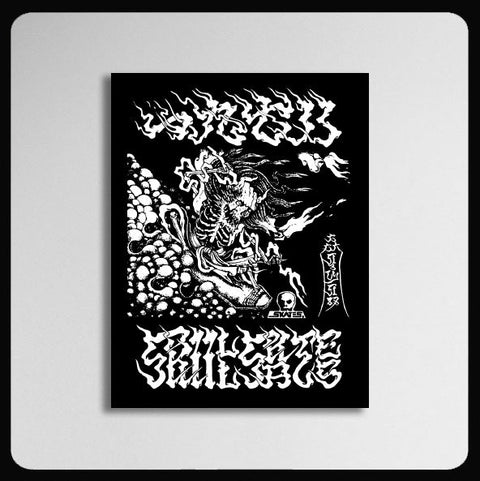 Sixty Sixx Doom Sled Sticker