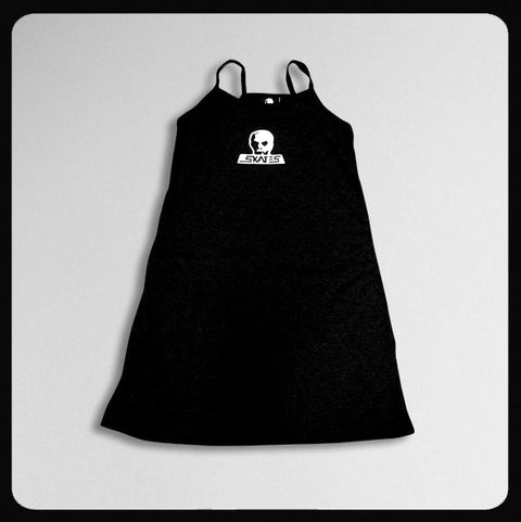 Skull Skates Little Black Dress